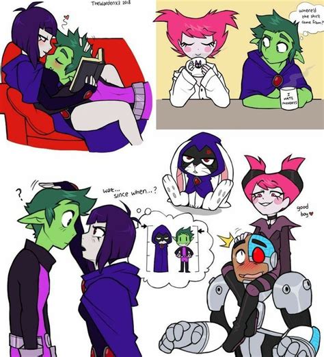 teen titans go porn comics|Raven's night with Beast Boy .